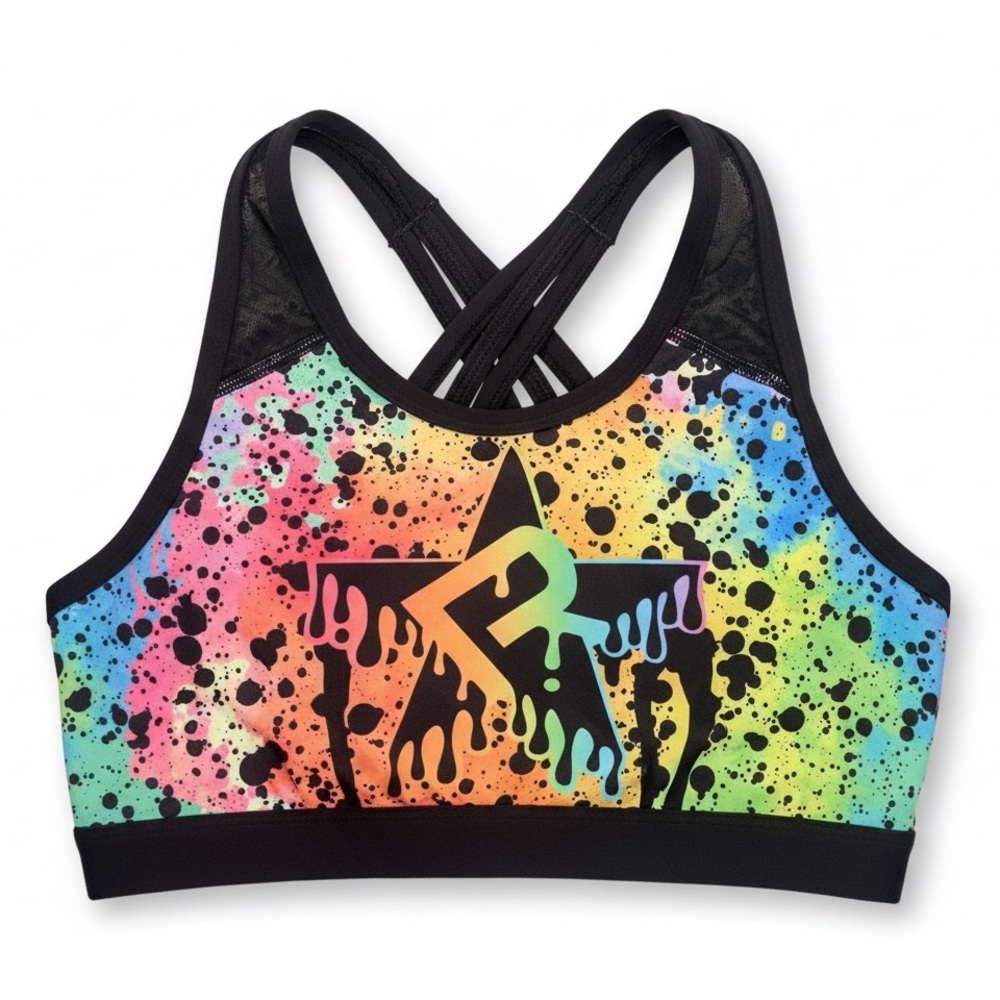 ALL-STAR REBEL ATHLETICS SPORTS BRA
SZ AS
EUC